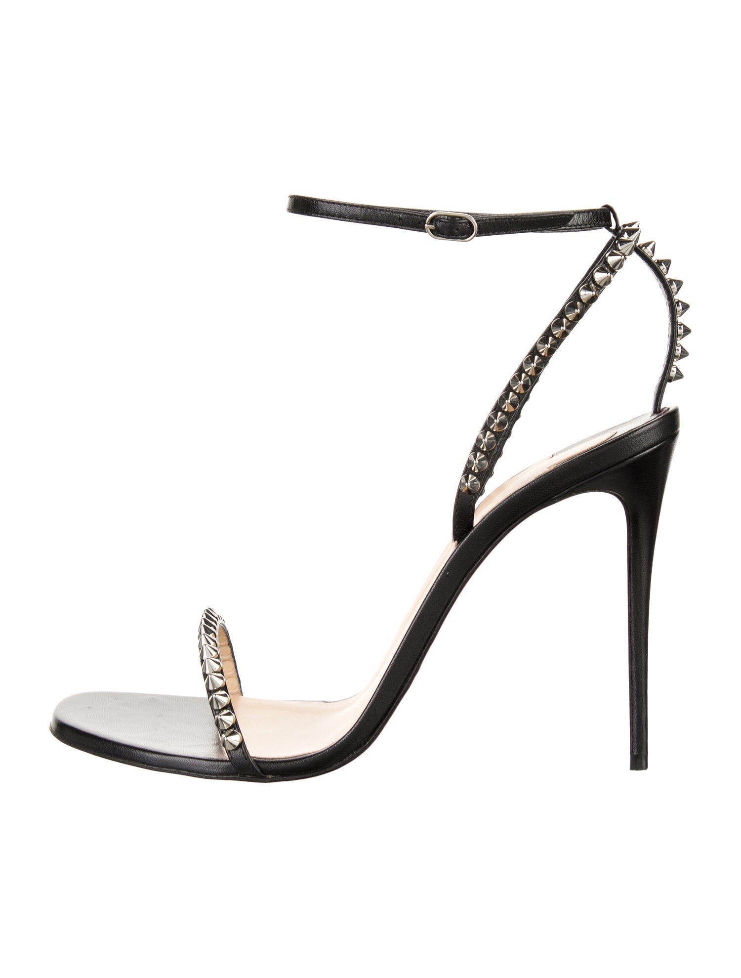 Christian Louboutin So Me 100 Spike Accents Sandals