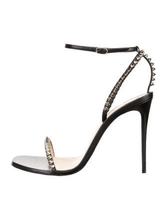 Christian Louboutin So Me 100 Spike Accents Sandals