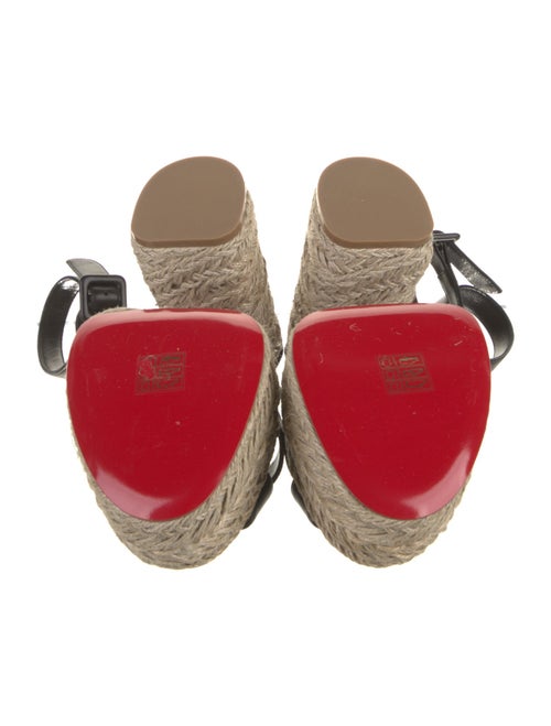 Christian Louboutin Leather Espadrilles