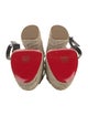 Christian Louboutin Leather Espadrilles