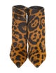 Christian Louboutin Ponyhair Animal Print Boots