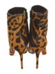 Christian Louboutin Ponyhair Animal Print Boots