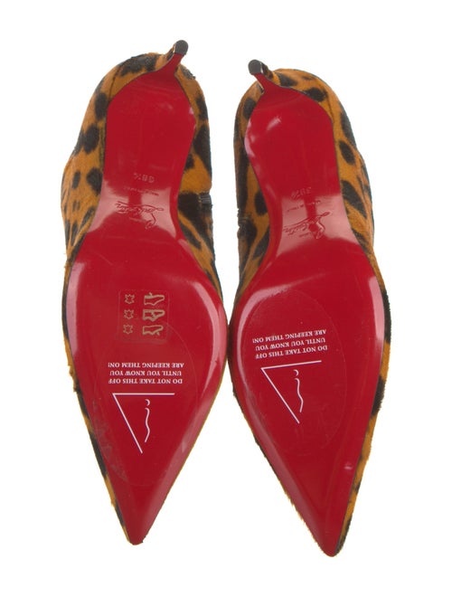 Christian Louboutin Ponyhair Animal Print Boots