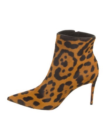 Christian Louboutin Boots Ponyhair Animal Print 7