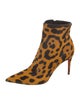 Christian Louboutin Ponyhair Animal Print Boots