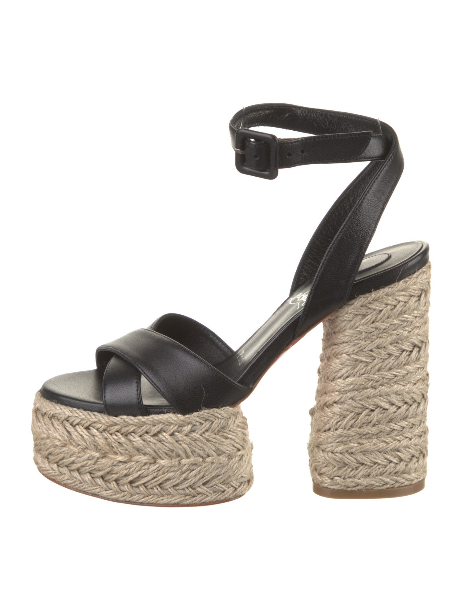 Christian Louboutin Leather Espadrilles