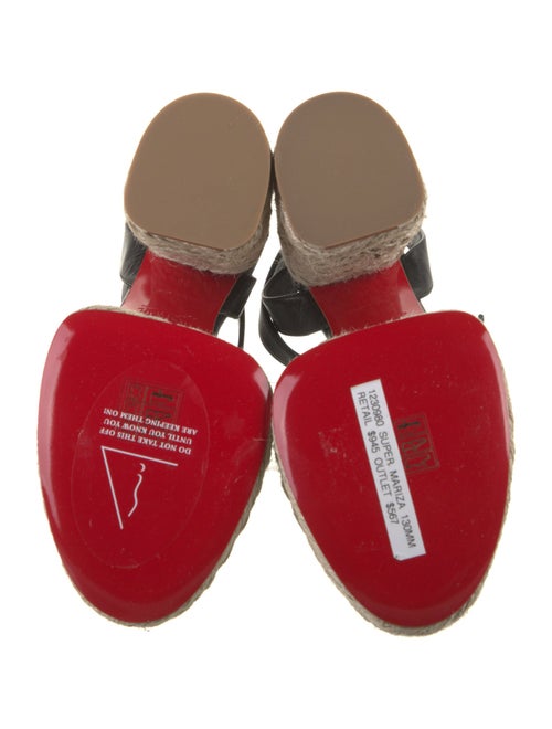 Christian Louboutin Leather Espadrilles