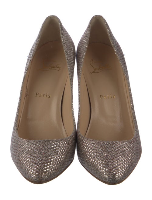 Christian Louboutin Glitter Glitter Accents Pumps