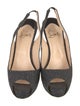 Christian Louboutin Wool Slingback Pumps