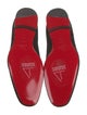 Christian Louboutin Suede Glitter Accents Oxfords