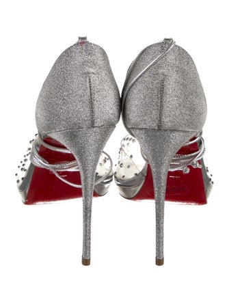 Christian Louboutin PVC Animal Print Sandals