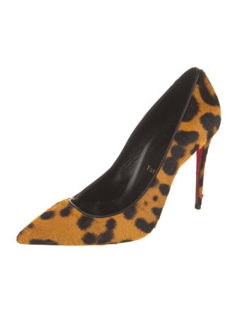 Christian Louboutin Ponyhair Animal Print Pumps