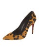 Christian Louboutin Ponyhair Animal Print Pumps