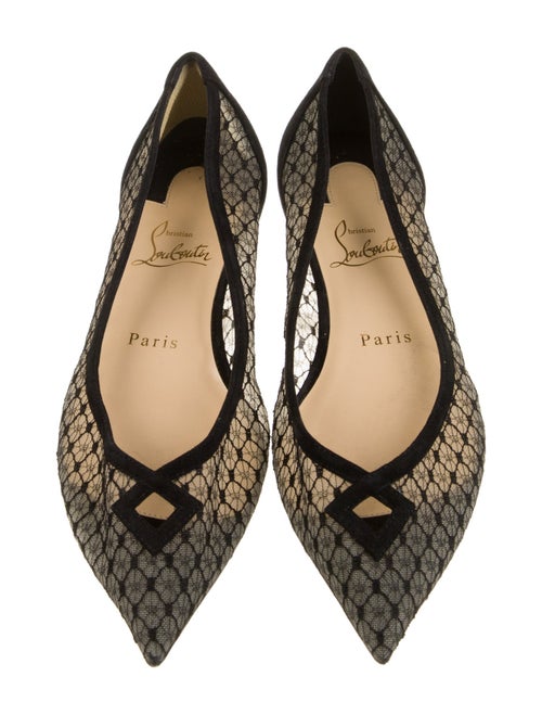 Christian Louboutin Suede Ballet Flats