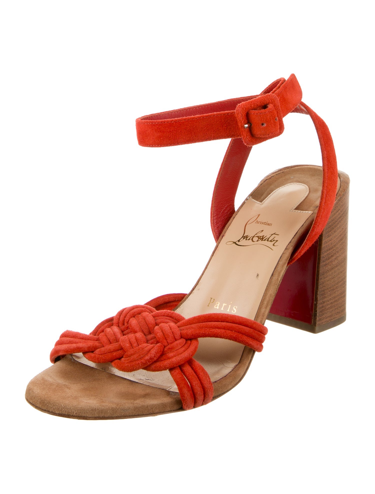 Christian Louboutin Suede Sandals