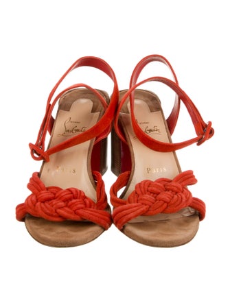Christian Louboutin Suede Sandals