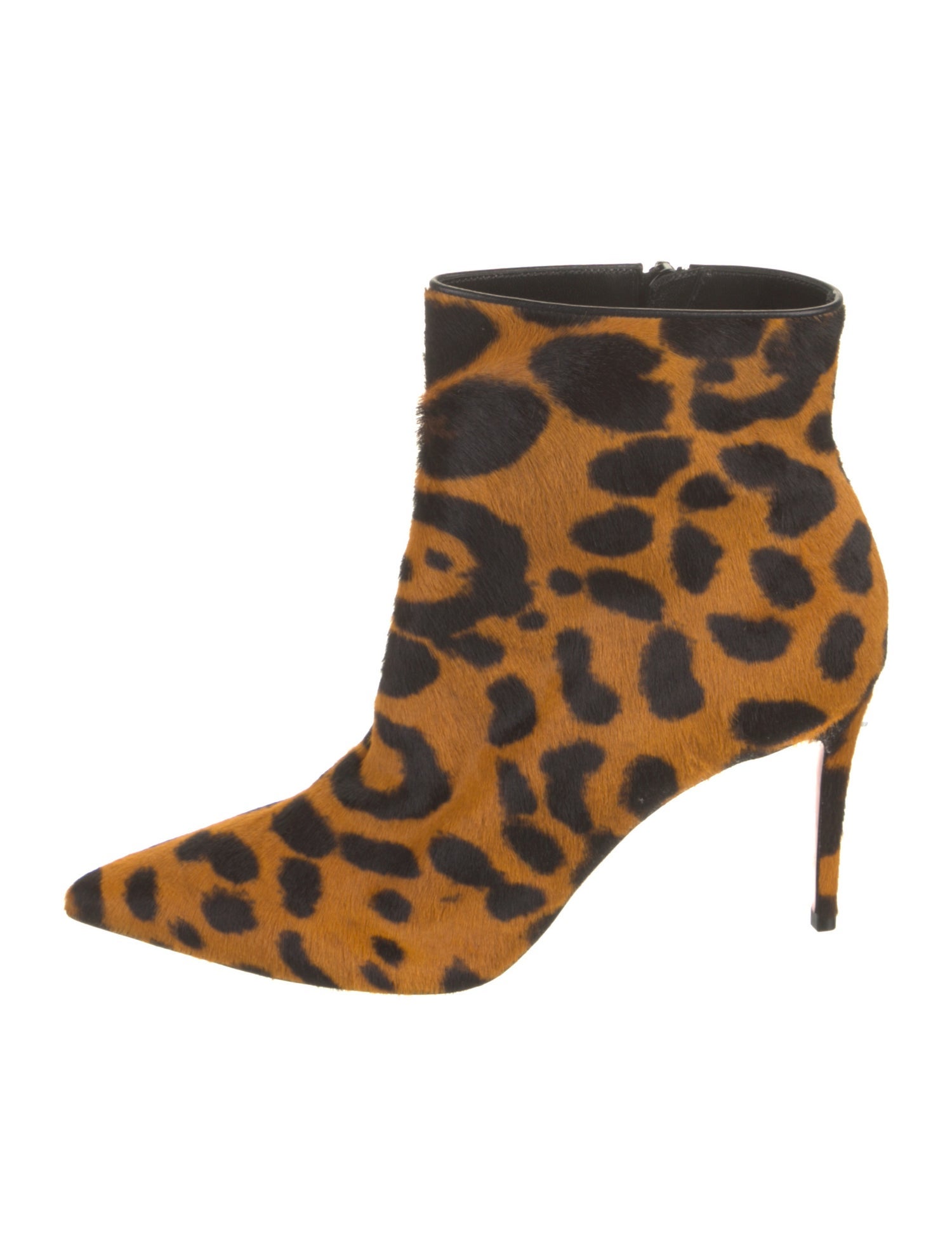 Christian Louboutin Ponyhair Animal Print Boots