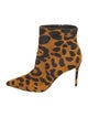 Christian Louboutin Ponyhair Animal Print Boots