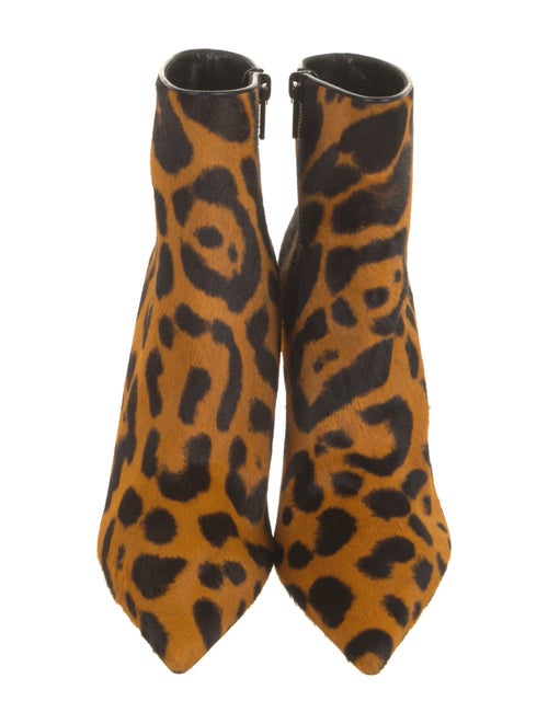 Christian Louboutin Ponyhair Animal Print Boots