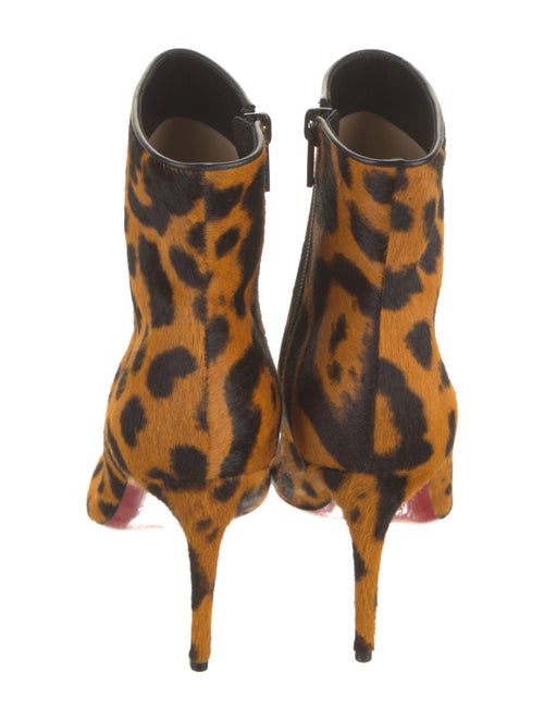 Christian Louboutin Ponyhair Animal Print Boots