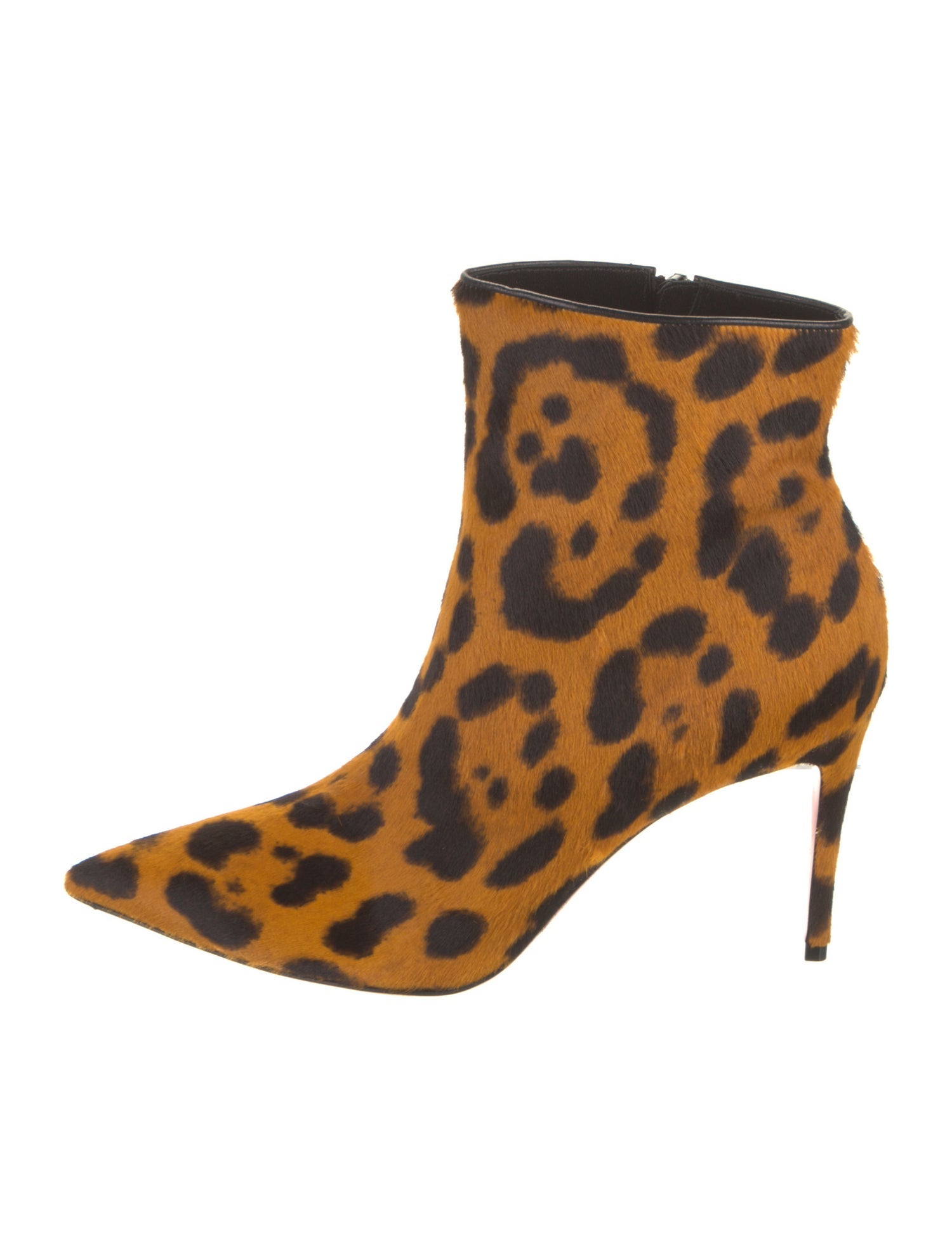Christian Louboutin Ponyhair Animal Print Boots