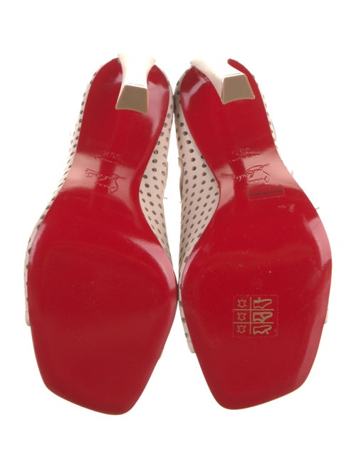 Christian Louboutin Leather Lace-Up Boots