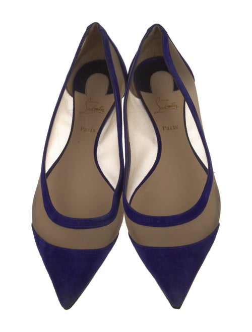 Christian Louboutin Mesh Ballet Flats