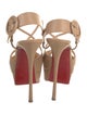 Christian Louboutin Leather T-Strap Pumps