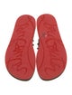 Christian Louboutin Spike Accents Rubber Flip Flops