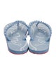 Christian Louboutin Rubber Flip Flops