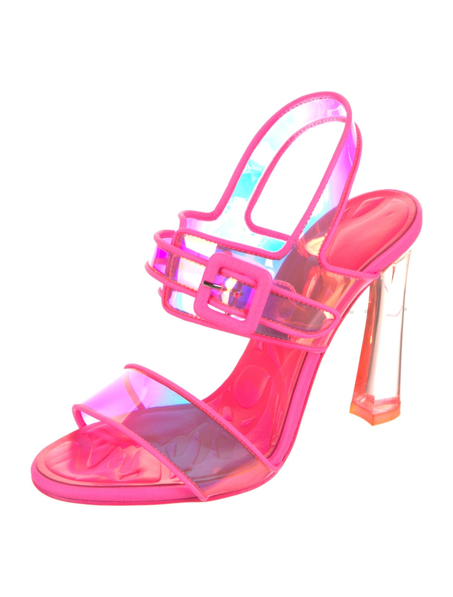 Christian Louboutin PVC Slingback Sandals