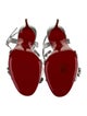 Christian Louboutin PVC Crystal Embellishments Sandals