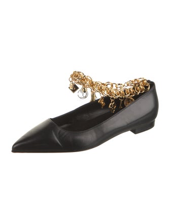 Christian Louboutin Leather Ballet Flats