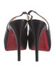 Christian Louboutin Leather Slingback Pumps