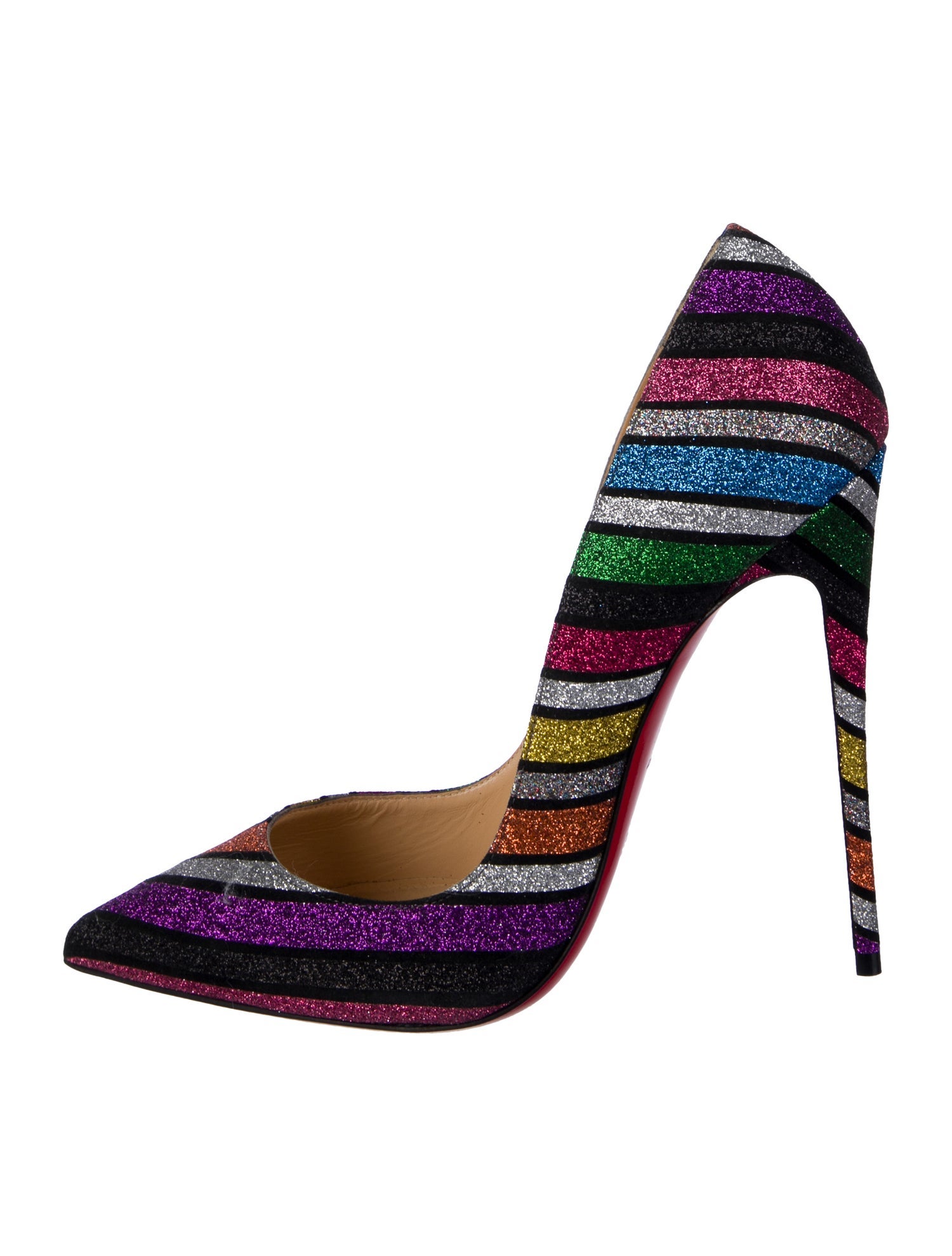 Christian Louboutin Glitter Pumps