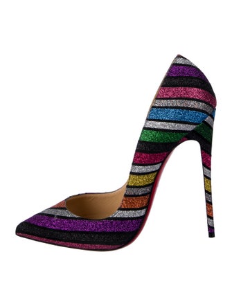 Christian Louboutin Glitter Pumps