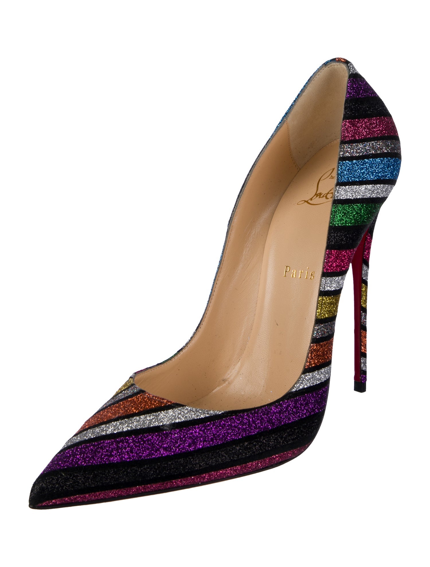 Christian Louboutin Glitter Pumps