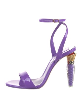 Christian Louboutin Patent Leather Sandals