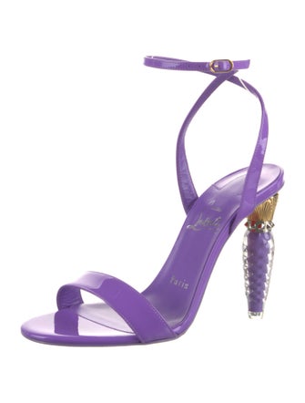Christian Louboutin Patent Leather Sandals