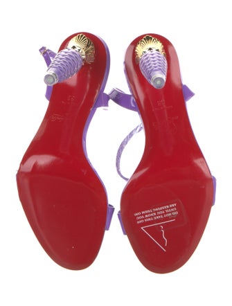 Christian Louboutin Patent Leather Sandals
