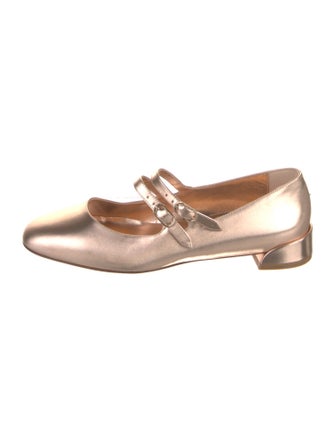 Christian Louboutin Patent Leather Mary Jane Flats