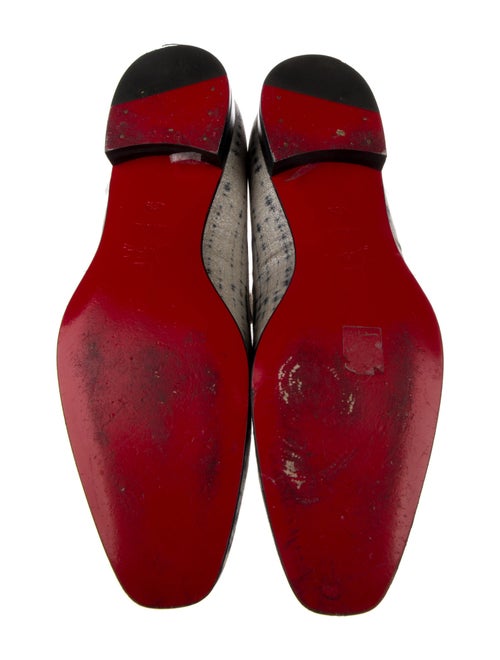 Christian Louboutin Tie-Dye Print Loafers