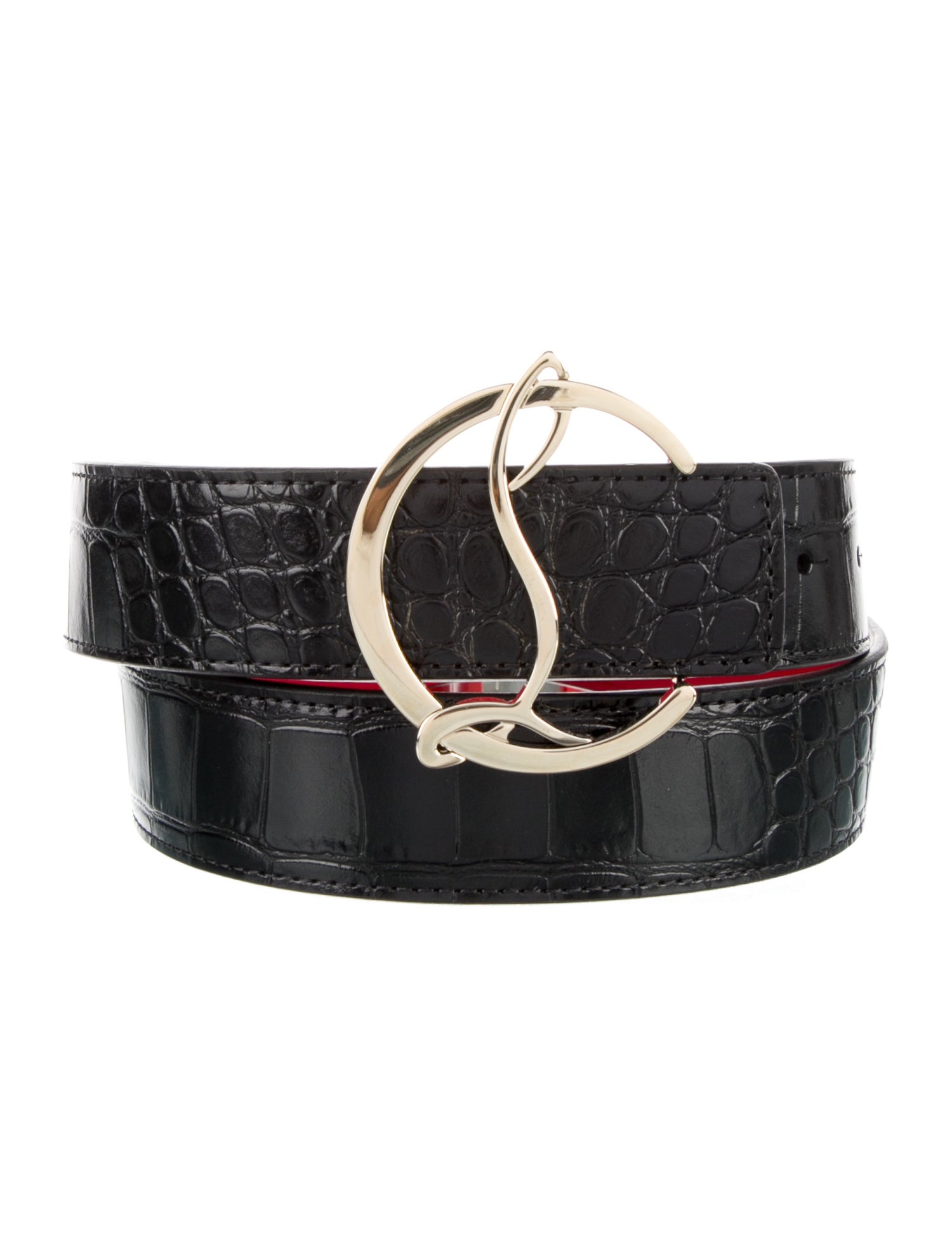 Christian Louboutin Alligator Belt Kit