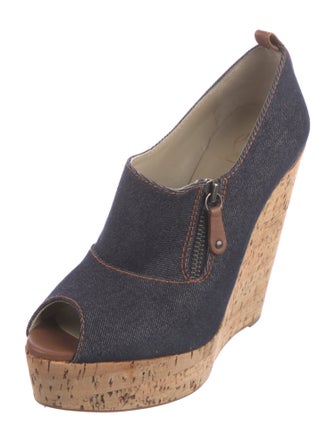 Christian Louboutin Denim Sandals