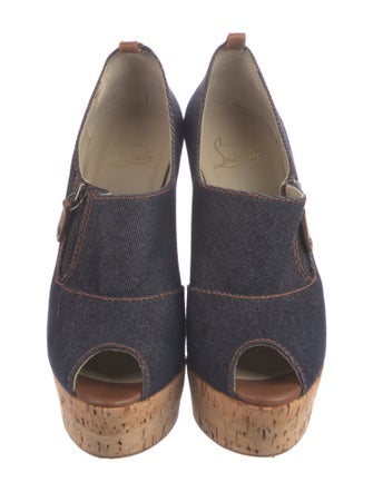 Christian Louboutin Denim Sandals