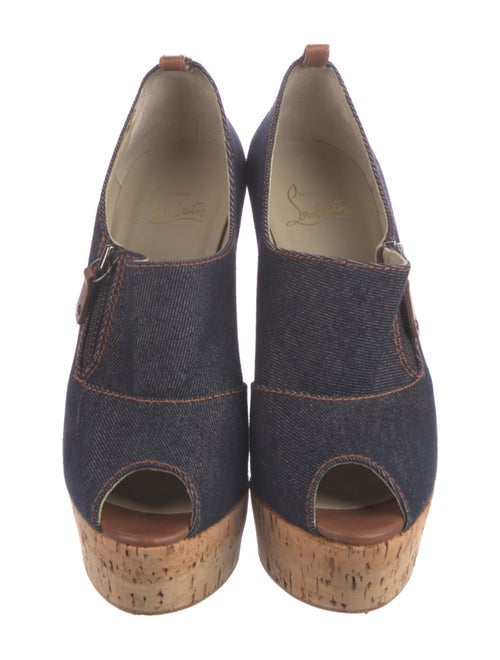 Christian Louboutin Denim Sandals