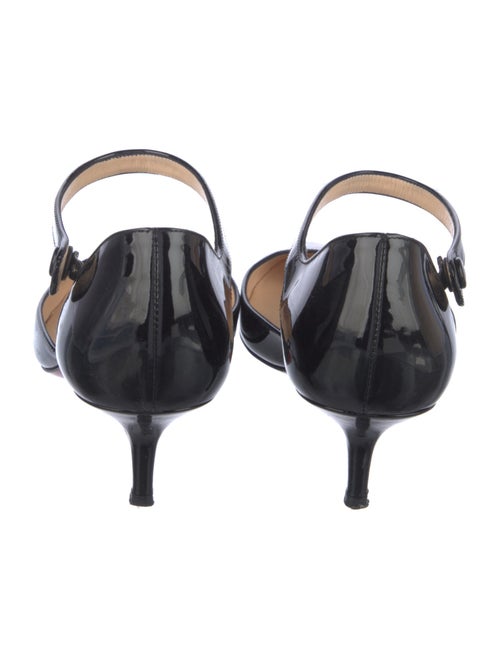 Christian Louboutin Patent Leather D'Orsay Pumps