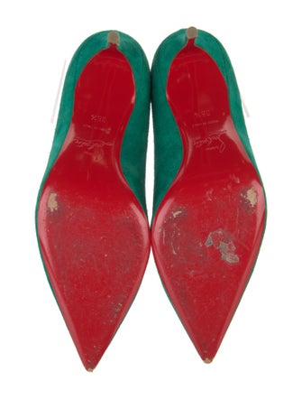 Christian Louboutin Suede Pumps