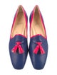 Christian Louboutin Leather Colorblock Pattern Loafers