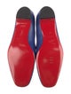 Christian Louboutin Leather Colorblock Pattern Loafers